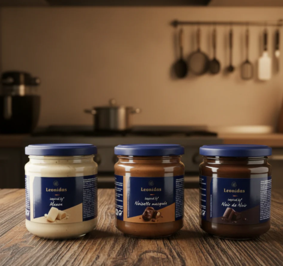 Crema para untar Leonidas 300g