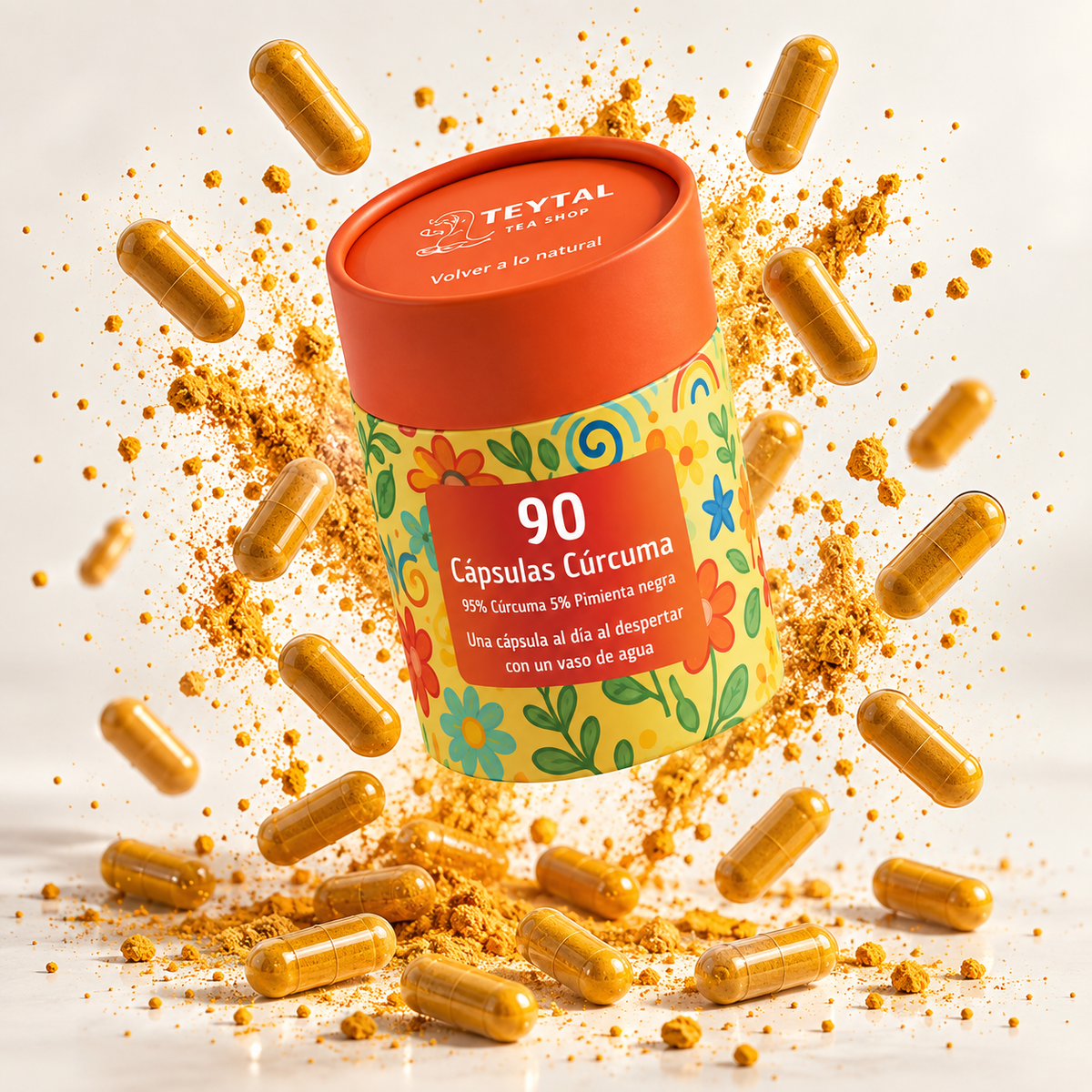 3 Meses Pack Pastillas Matcha y Cúrcuma